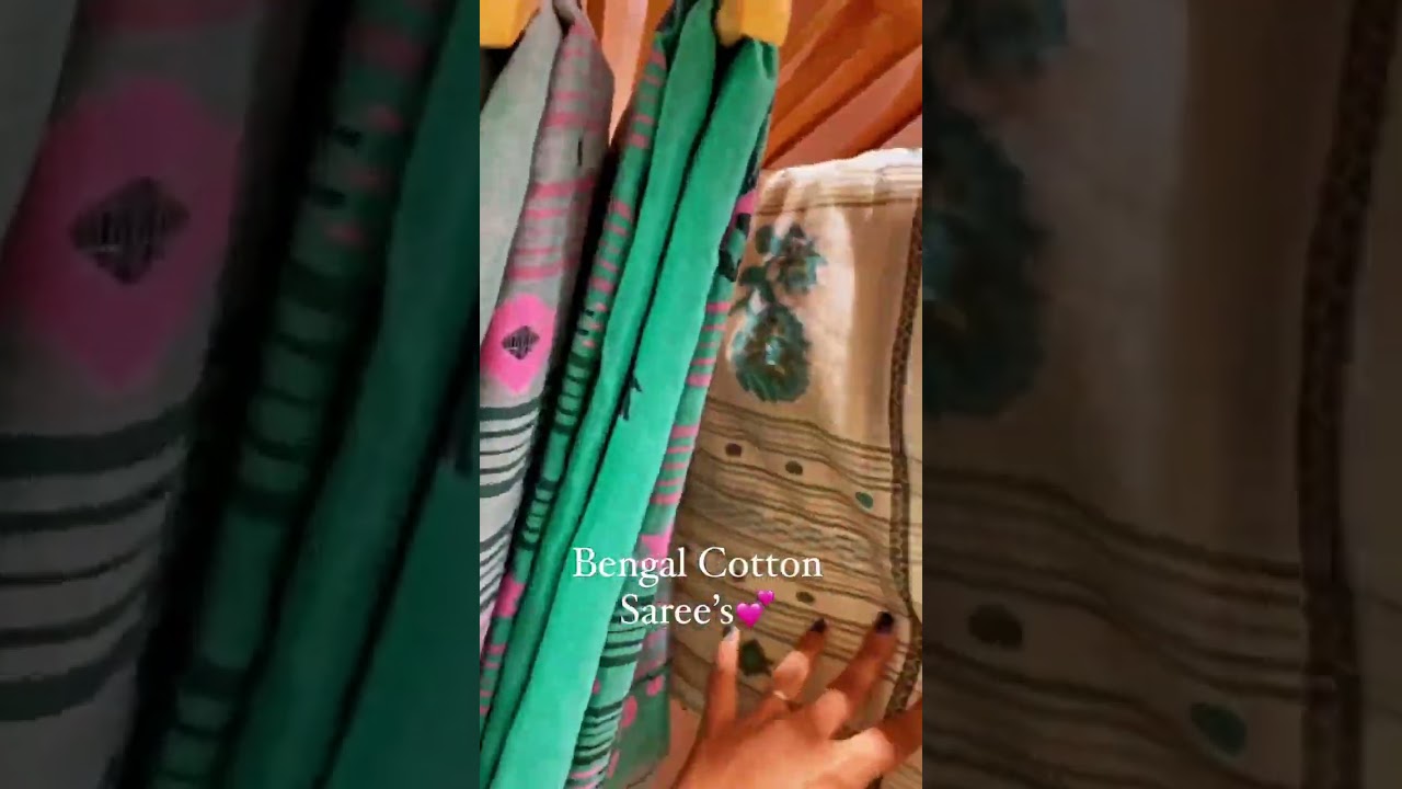 Bengal Cotton Sarees