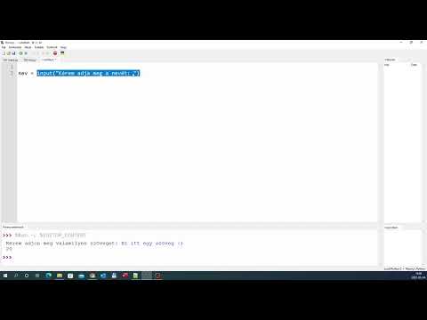 004 - Python - változó
