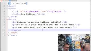 Creating A Website In Html Step 6 Inserting Images