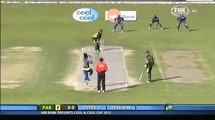 Thriller!!! - 1st ODI 2013 - Pakistan vs Sri Lanka | Highlights