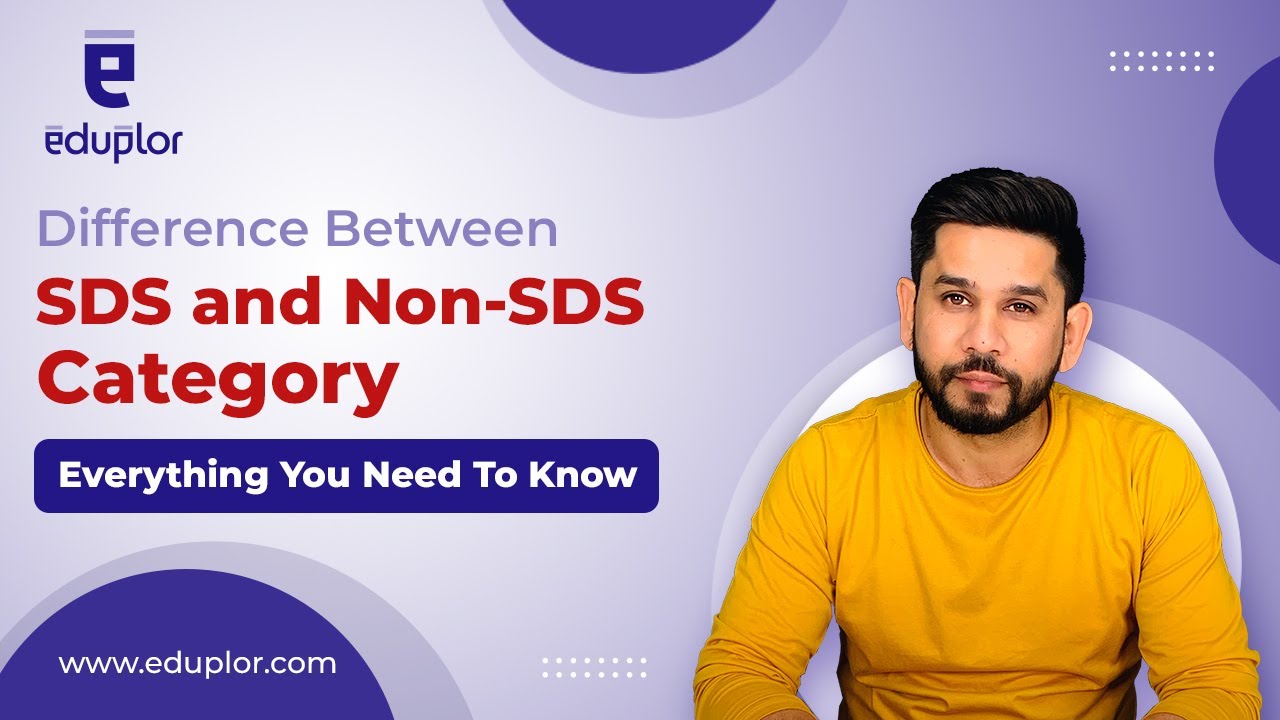 Difference Between SDS and Non SDS in Canada SDS vs Non SDS Canada