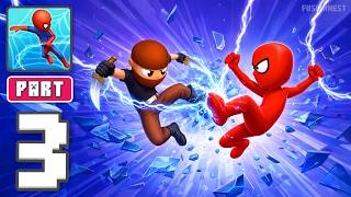 Web Master: Stickman Superhero - Gameplay Walkthrough Part 3 - Web Skills Unleashed (iOS, Android) screenshot 2