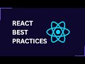 React like a pro react best practices