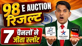 98th e-Auction Result DD Free Dish๐ก | 7 Channels Big Update | DD Free Dish New Update Today