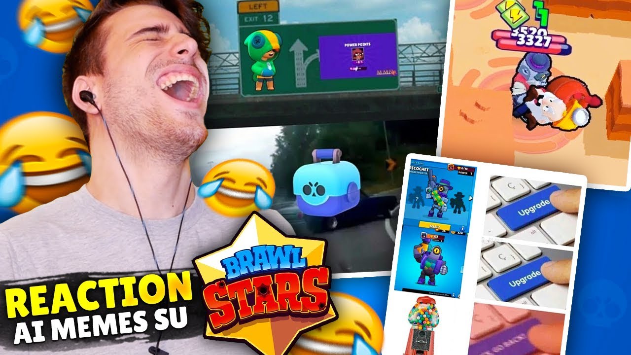 REACTION ai MIGLIORI MEME di Brawl Stars! - YouTube