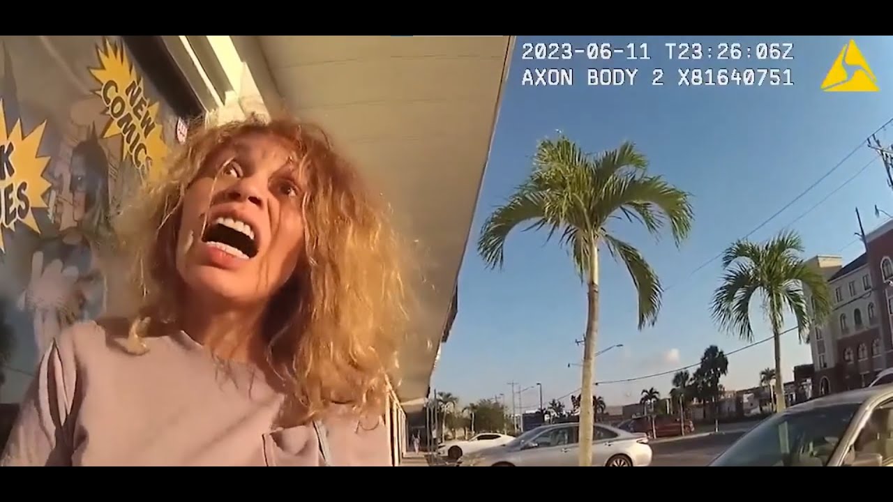 Florida Woman Arrested For Disorderly Intoxication and Resisting - YouTube
