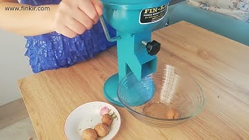 Nut and hazelnut cracking machine, kitchen tools, adjustment tool, pliers, metal opener