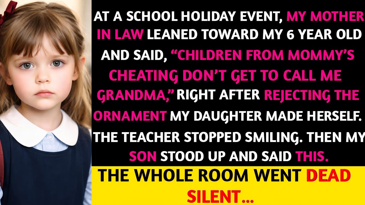 “Children From Mommy’s Cheating Don’t Get to Call Me Grandma,” My MIL Told My 6-Year-Old at School