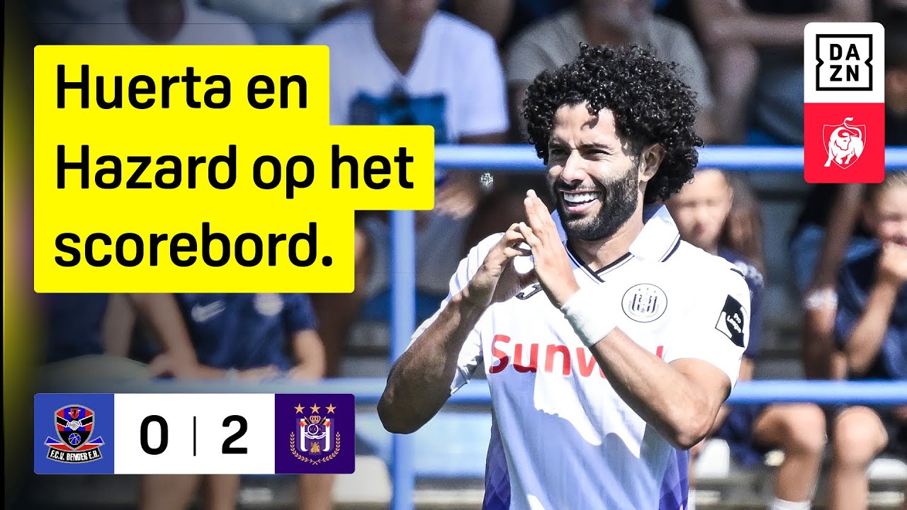 RSC Anderlecht herpakt zich na de verliespartij van vorige week. 💪🟣 | FC Dender - RSC Anderlecht