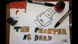 THE PRINTER DIED | Edinburgh Vlog | Week 2-A