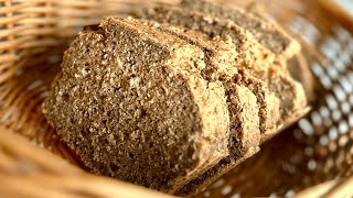 Healthy lentil bread for a hearty breakfast! no wheat, no eggs