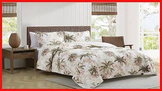 Experience Tropical Comfort with the Tommy Bahama Bonny Cove Quilt Set