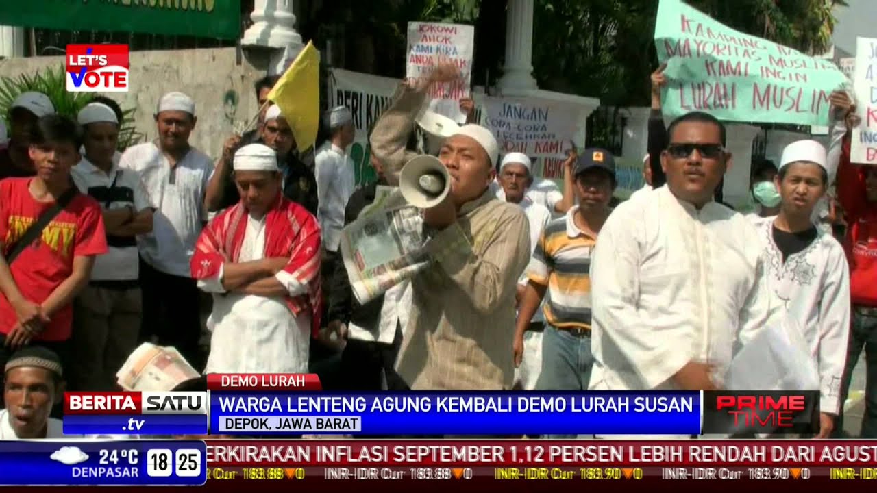 Lagi, Warga Demo Lurah Lenteng Agung