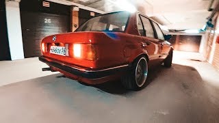 Собрали BMW E30. Первый выезд в город. Как выглядит в стоке?