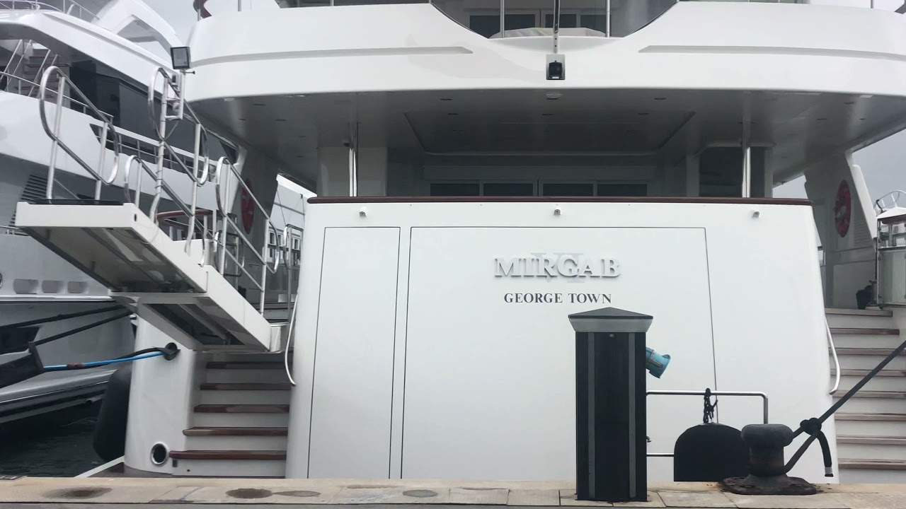 A short one, as i ran out of battery.  Mirgab IV yacht.