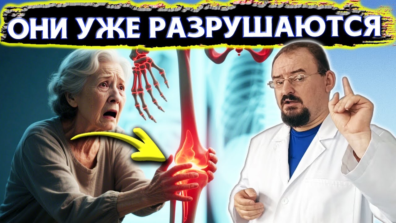 Артрит? Артроз? Подагра? Всё про болезни суставов простыми словами
