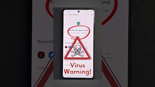 How to scan for Virus in Android phone #virus #shorts