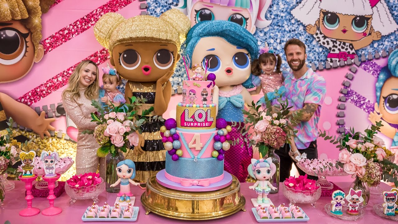 ANIVERSÁRIO DE 4 ANOS DA ALICIA