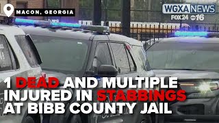 Coroner: Inmate dead, others injured after 'multiple stabbings' inside Bibb LEC