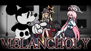 Fnfmelancholy But Mickey Mouse And Hoshino Sings Itblue Archive ブルアカ