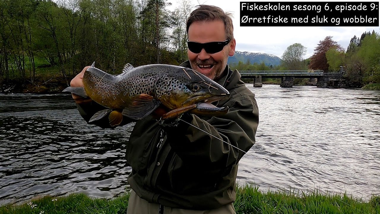 Fiskeskolen sesong 6, episode 9: Ørretfiske med sluk og wobbler