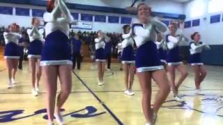 2012 CVHS cheer winter sports assembly