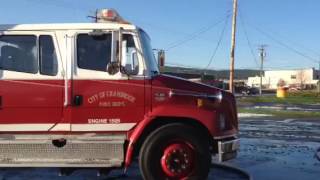 Cranbrook Fire Crews Battle Overnight Blaze in Industrial Park, Destroying Lone Building