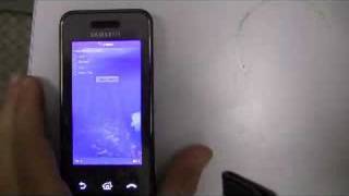 LWUIT Running On The Sprint Samsung Instinct Device