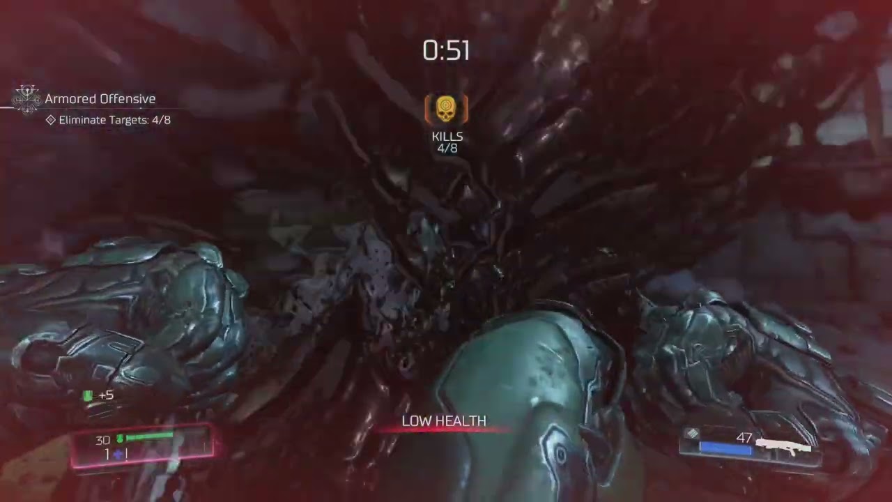 Doom 2016 - Argent Facility (Destroyed) - Rune Trial - Armored Offensive