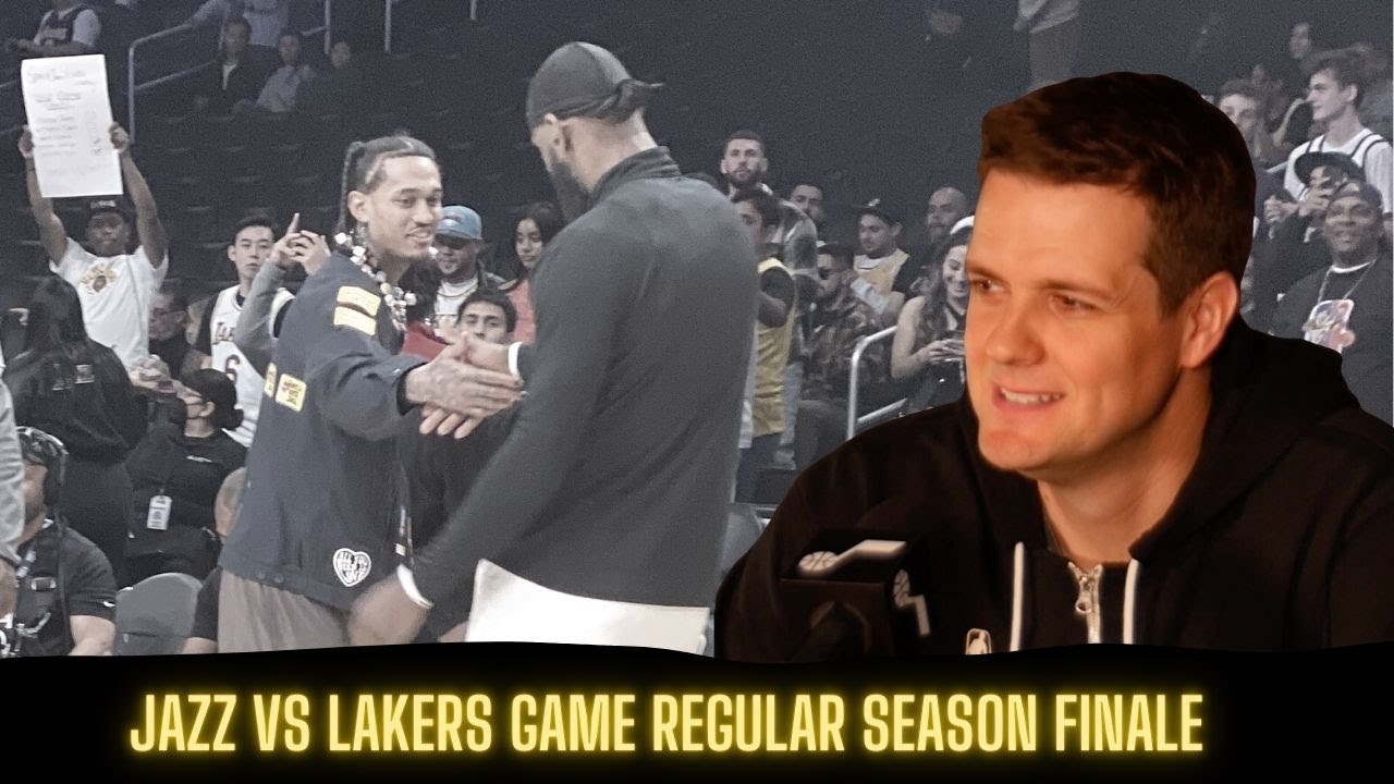 Jazz vs Lakers Season Finale PreGame YouTube