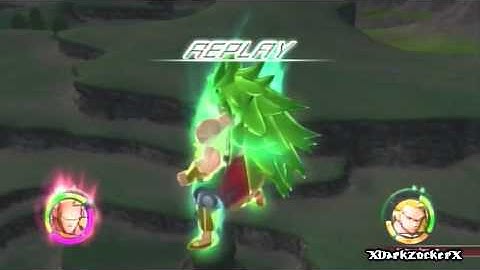 DB Raging Blast 2 - Broly SSJ3 Vs Goku SSJ3 Request # 7 by crazyminti