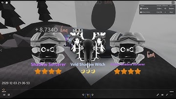 Saber Simulator I HATCHED A VOID SHADOW WITCH ON VIDEO ( OP STATS )