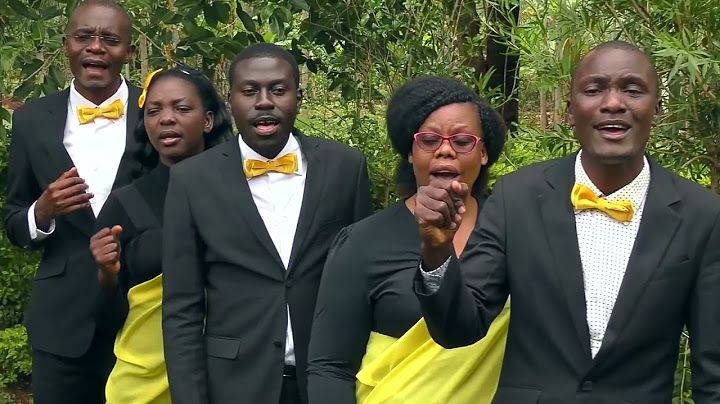 Christ's Envoys Gospel Ministers//  Nipaze Sauti Yangu official video