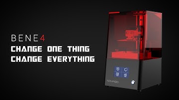Nova3d New Released MSLA 3D Printer Bene4 is On Sale Now
