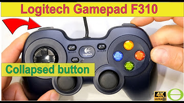 How to repair a collapsed button on the Logitech F310 Gamepad controller
