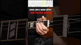 Video thumbnail of "Easy riff by Alvin Lee (Ten Years After) - Love Like a Man #shorts"