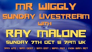 SUNDAY LIVESTREAM WITH RAY MALONE
Growing up in Montreal, Ray Malones high-school music teacher recommended he never play an instrument again...
Undeterred and armed with a strat copy and a cheat sheet of guitar chords, he formed a covers band and went on to work as a roadie, then live sound engineer and ultimately tour manager, travelling the world running the show for a host of Canadian artists.
Five years ago, walking into a local music shop, his eye was caught by a wall of keyboards and modular kit and a new love affair began. The guitar kit was sold in favour of electronics, and work began building a dedicated studio to house the new project. Rays now a major part of the Montreal modular and synth community, playing live and producing some truly beautiful tracks, aided at every step of the way by his beautiful baby Great Dane pup Pixie.
Primarily Dawless, driven from a Deluge, his first major live show since lockdown is in January. Come find out how someone can create such lovely songs with such little apparent musical knwledge!
Plus, as always, Loullamaes TEN year old Best Music Quiz On The Internet - Happy Birthday to Loullamae for this week, and a whole host of lovely people in the chat who make it all so special.
Live this Sunday 7th November at 7pm UK on the Mr Wiggly YouTube channel (9pm CEST, 3pm EST, 12pm PDT).
Click the link for a reminder! SUNDAY LIVESTREAM WITH RAY MALONE