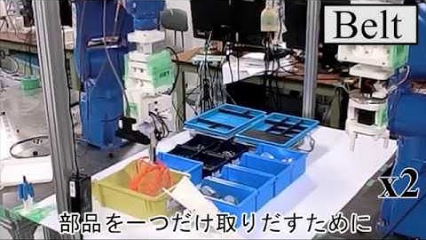 Demonstration of kitting task of WRS 2018