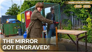 Old Mirror Unit Becomes A £375 Designer Piece! | Money For Nothing | Season 3 Episode 3 screenshot 1