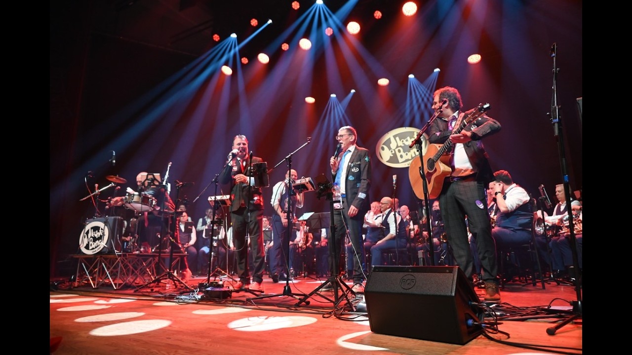 De Slechte Band Jubileumconcert Stadsgehoorzaal 28 februari 2026.  www.leidseglibber.nl