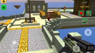 [Block Force - Pixel Style Gun Shooter Game] zombie attack 1 screenshot 5