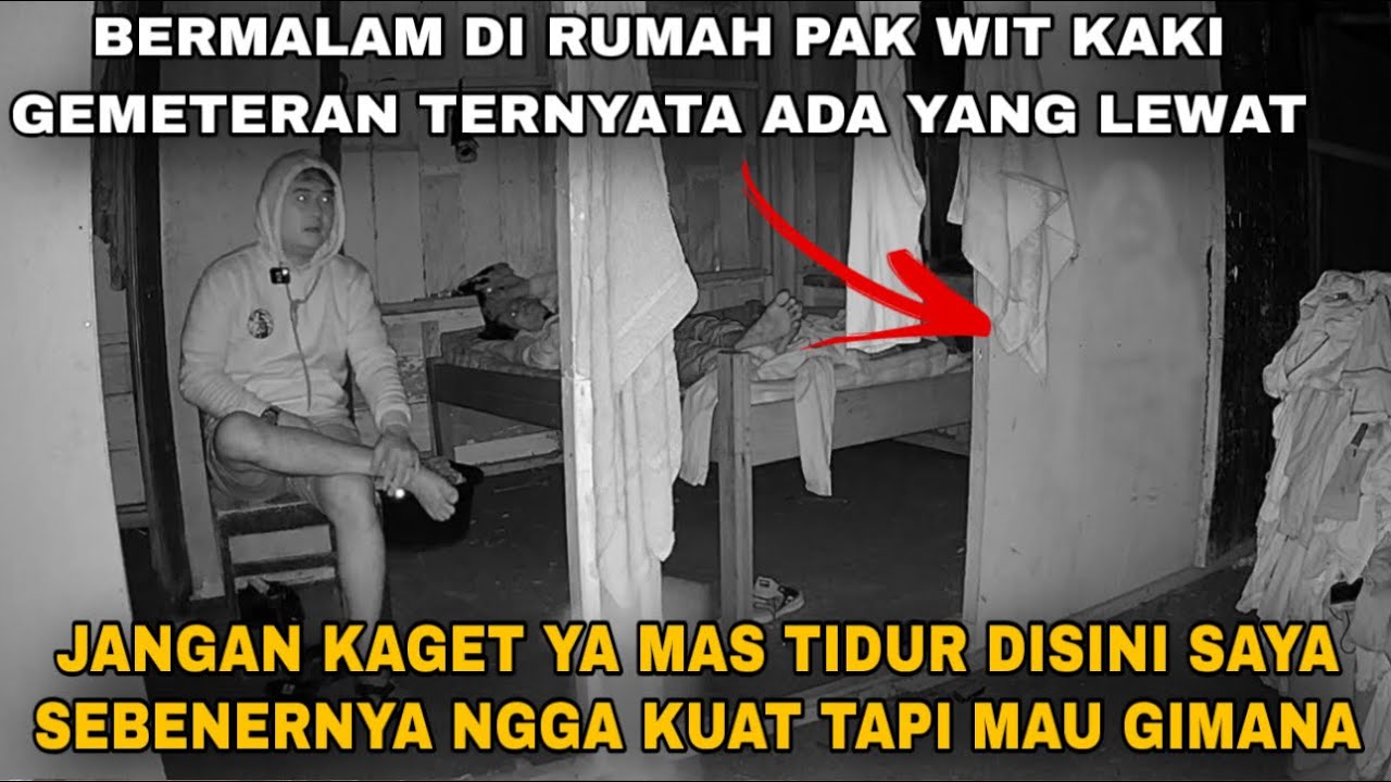 DILUAR NALAR ! SEORANG DIRI SERING TIDUR DENGAN POCONG HIDUP DI AREA PEMAKAMAN ANGKER - BANYUMAS