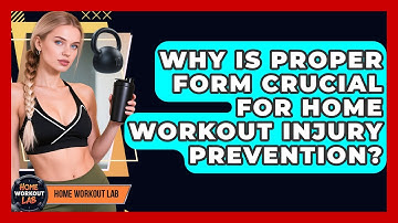 Why Is Proper Form Crucial For Home Workout Injury Prevention? - Home Workout Lab