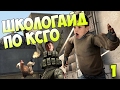 Школьник учит играть в кс го с ДИЗЕРТ ИГЛОМ ОгОНёк #1 (школогайд CS GO, школострайк и т.д)