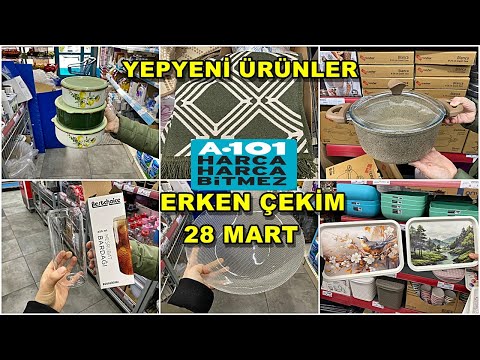 ERKEN ÇEKİM/ A101 28 MART 2024 /A101 BU PERŞEMBE ÇOK GÜZEL KAÇMAZ!/A101 AKTÜEL ÜRÜNLER