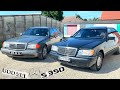 Match comparatif classe s 600 sel vs s350 turbo diesel 