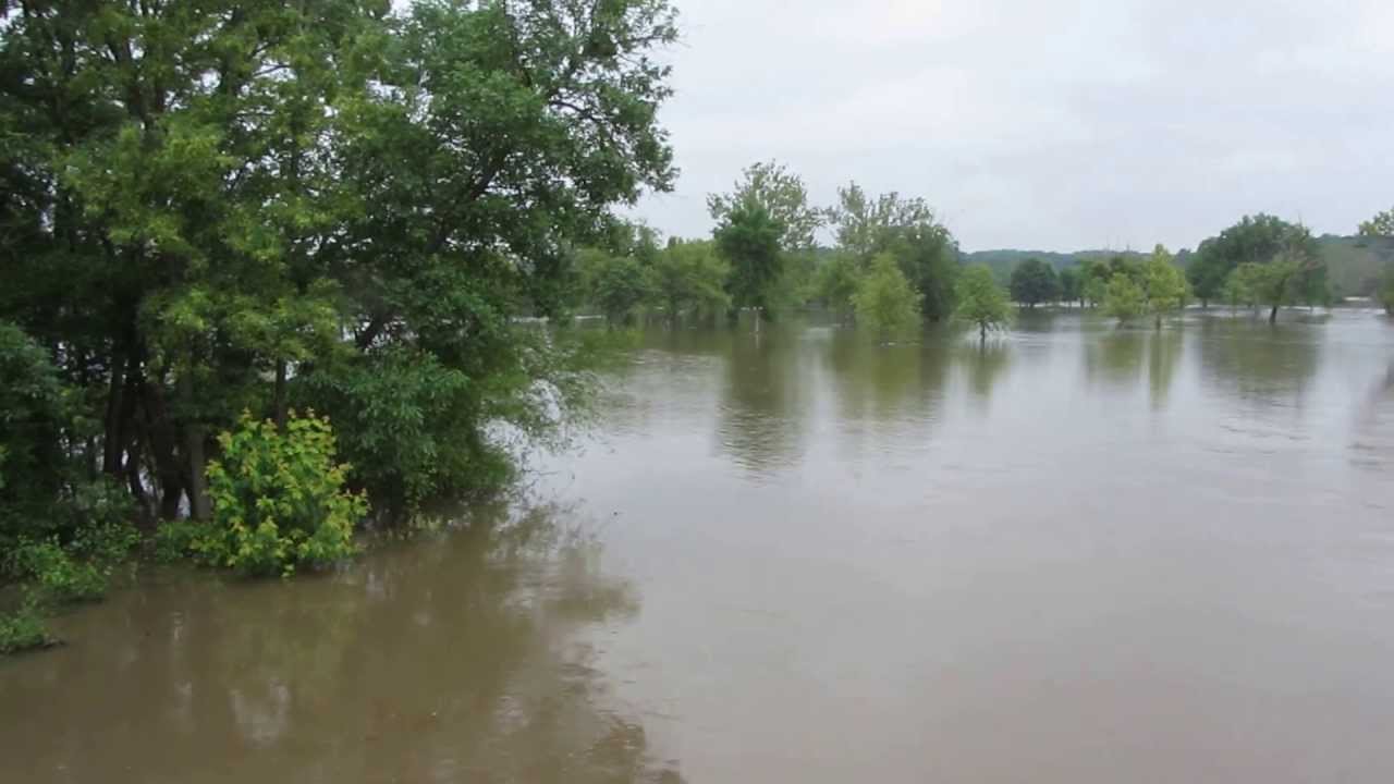 Iowa City Flood 2013 Lower City Park YouTube
