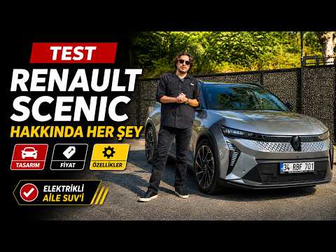 Test: Renault Scenic E-Tech en güçlü yanı Menzili mi? Artıları ve eksileriyle videomuzda