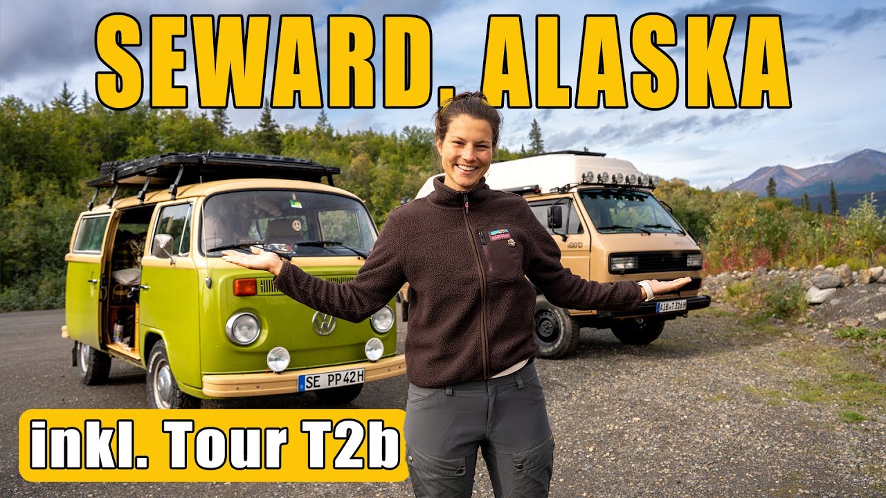 Mit den Bullis in Alaska - Gletscher, Orcas und schwimmende Bären in Seward ⎜#32