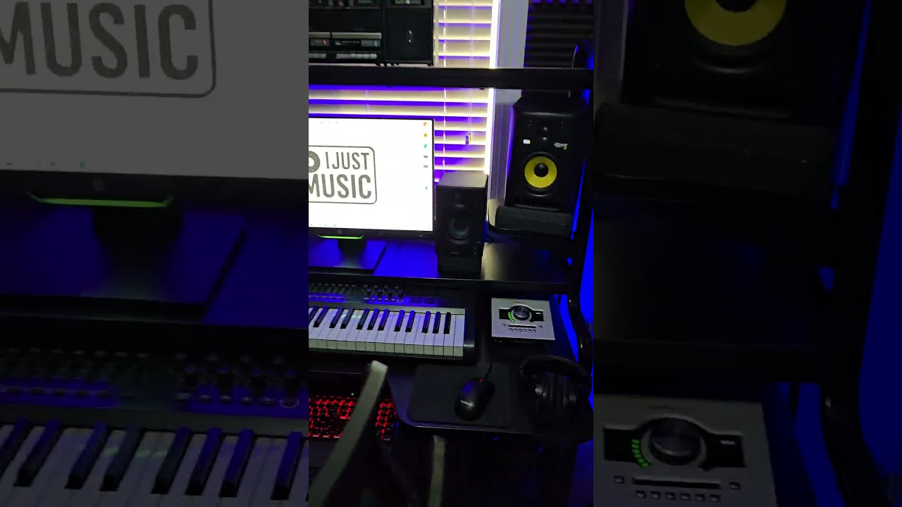 My Studio in 60 Seconds 🎛️🔥I JUST MUSIC